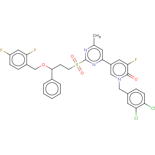 Chemical structure of BindingDB Monomer ID 613053