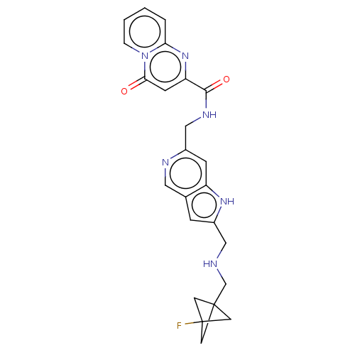 Chemical structure of BindingDB Monomer ID 613267