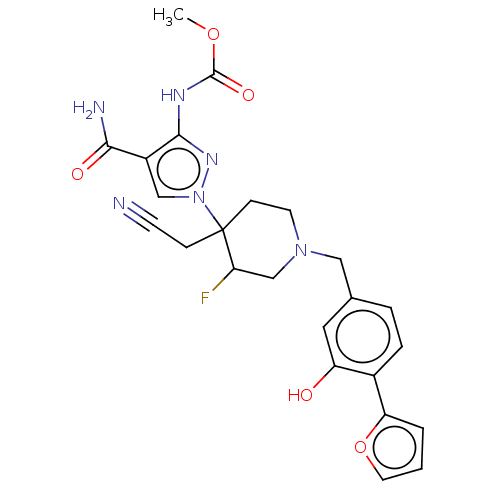 Chemical structure of BindingDB Monomer ID 613483