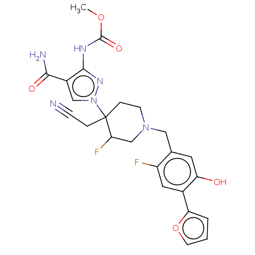 Chemical structure of BindingDB Monomer ID 613497