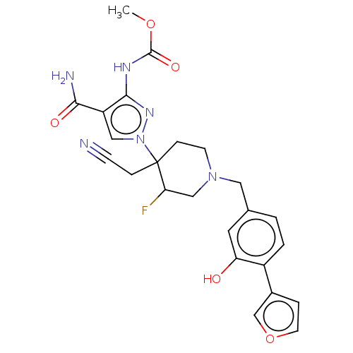 Chemical structure of BindingDB Monomer ID 613503