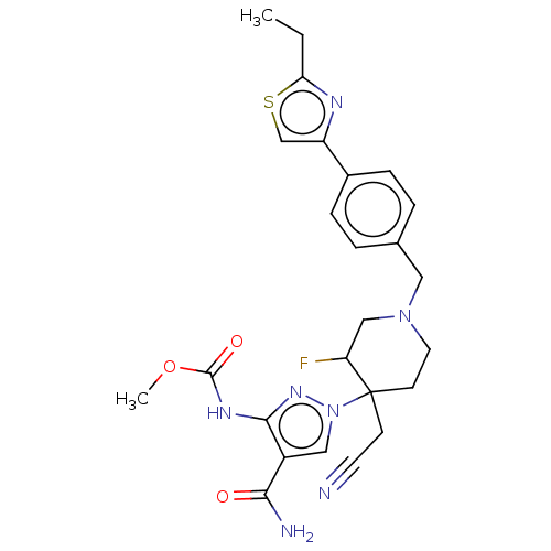 Chemical structure of BindingDB Monomer ID 613511