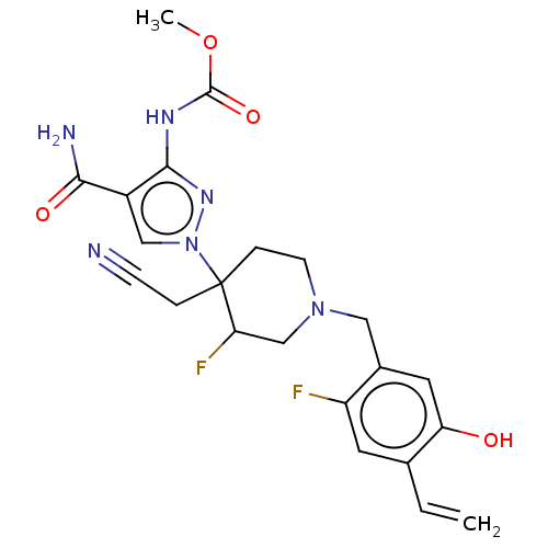 Chemical structure of BindingDB Monomer ID 613544