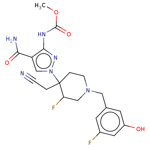 Chemical structure of BindingDB Monomer ID 613552