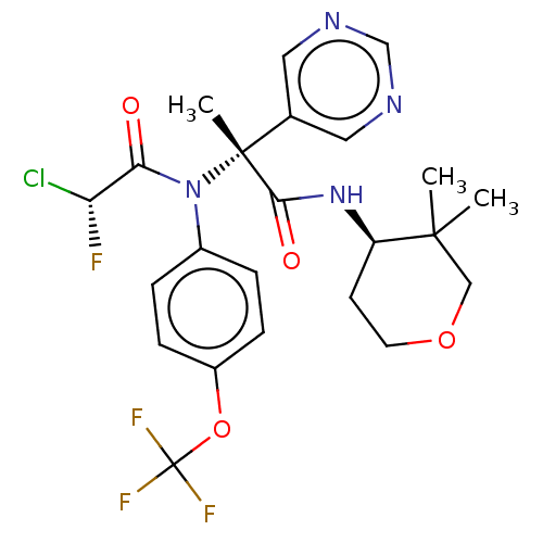 Chemical structure of BindingDB Monomer ID 613607