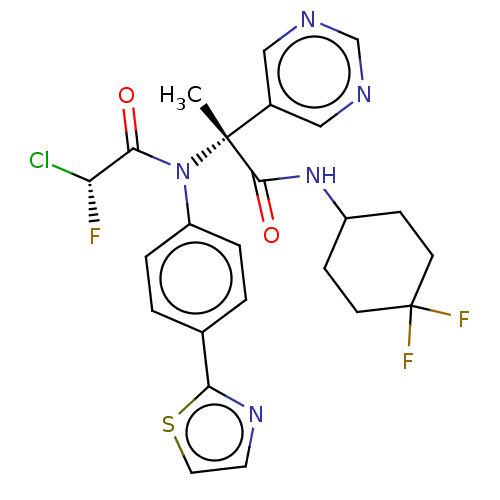 Chemical structure of BindingDB Monomer ID 613630