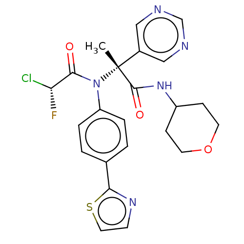 Chemical structure of BindingDB Monomer ID 613632