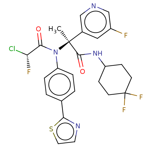 Chemical structure of BindingDB Monomer ID 613634