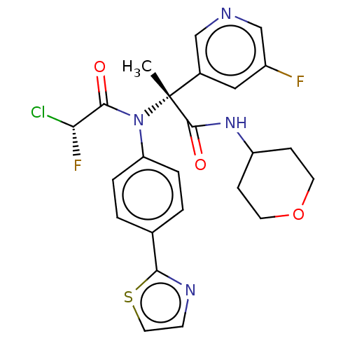 Chemical structure of BindingDB Monomer ID 613635