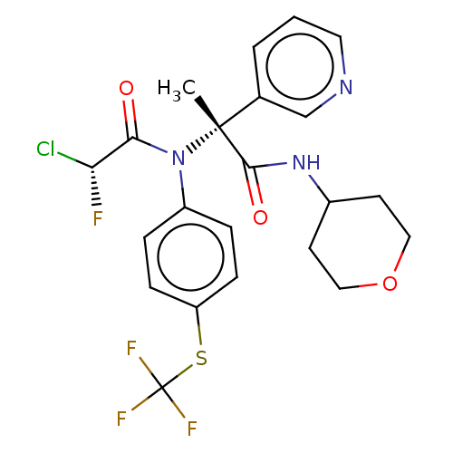Chemical structure of BindingDB Monomer ID 613639