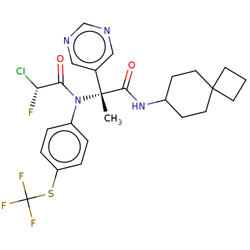 Chemical structure of BindingDB Monomer ID 613641