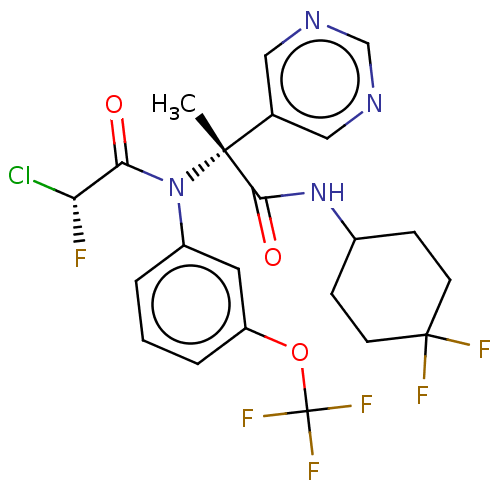 Chemical structure of BindingDB Monomer ID 613653