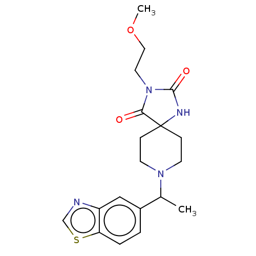 Chemical structure of BindingDB Monomer ID 613665