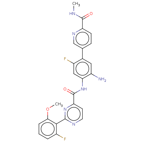 Chemical structure of BindingDB Monomer ID 613686