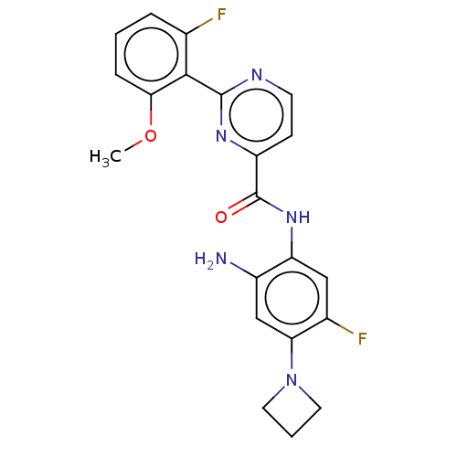 Chemical structure of BindingDB Monomer ID 613694
