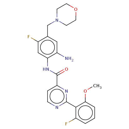 Chemical structure of BindingDB Monomer ID 613695