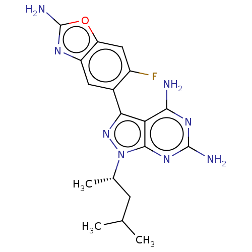 Chemical structure of BindingDB Monomer ID 613734
