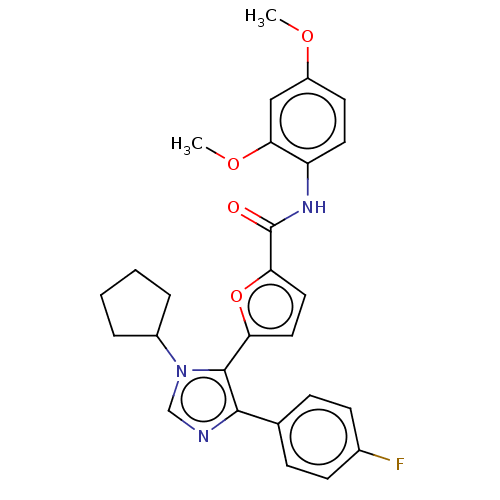 Chemical structure of BindingDB Monomer ID 613765