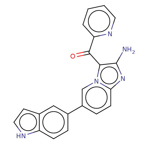 Chemical structure of BindingDB Monomer ID 614054