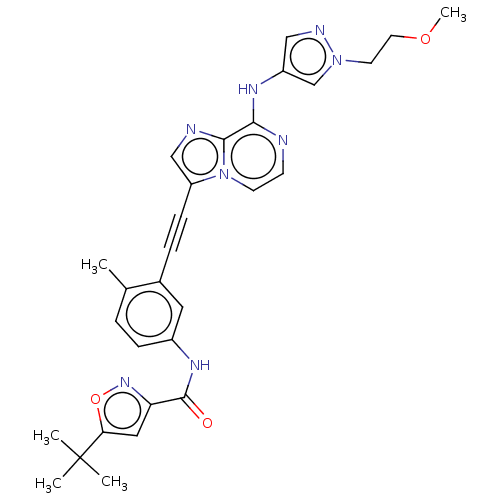 Chemical structure of BindingDB Monomer ID 614215