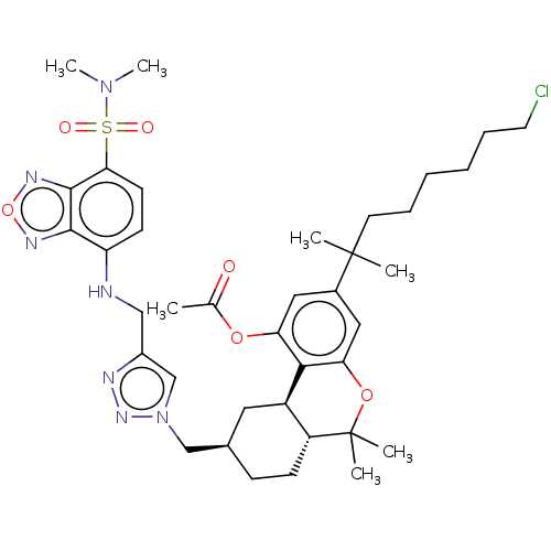 Chemical structure of BindingDB Monomer ID 614234