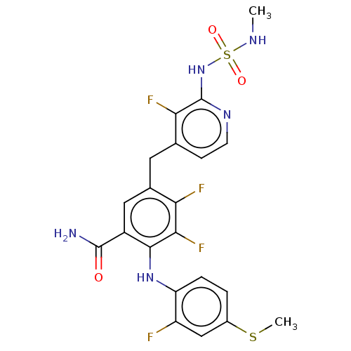 Chemical structure of BindingDB Monomer ID 614265