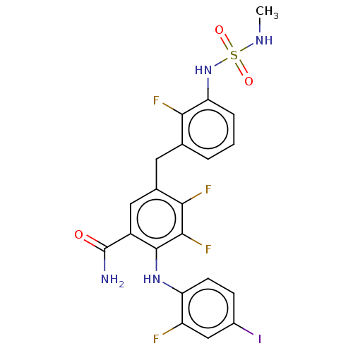 Chemical structure of BindingDB Monomer ID 614341