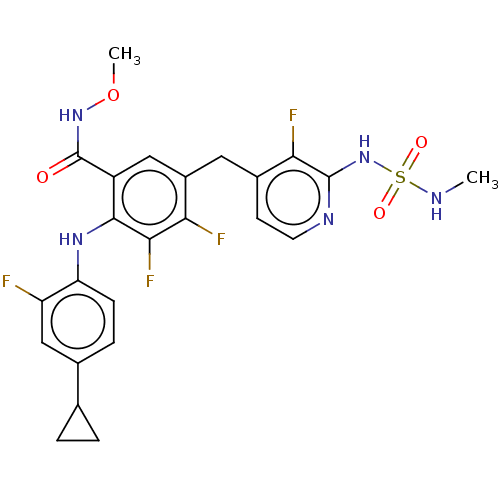 Chemical structure of BindingDB Monomer ID 614365