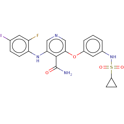 Chemical structure of BindingDB Monomer ID 614425