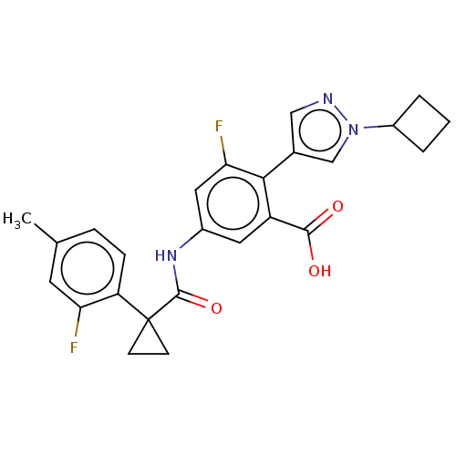 Chemical structure of BindingDB Monomer ID 614667
