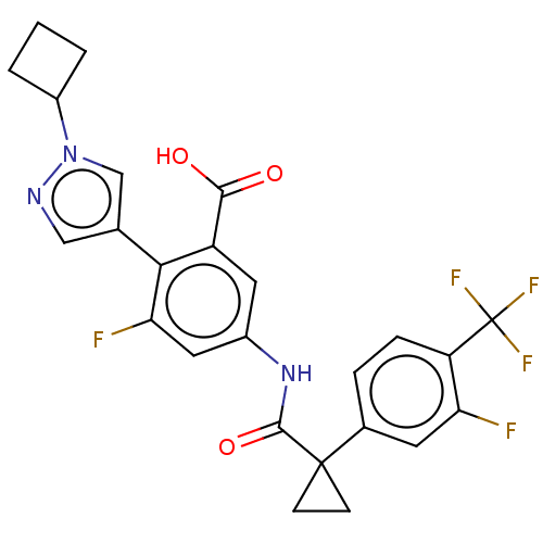 Chemical structure of BindingDB Monomer ID 614681