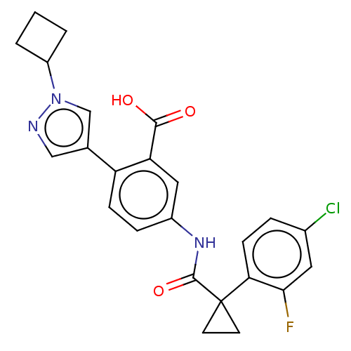 Chemical structure of BindingDB Monomer ID 614695