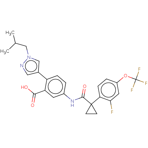 Chemical structure of BindingDB Monomer ID 614717