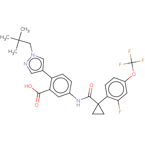 Chemical structure of BindingDB Monomer ID 614719