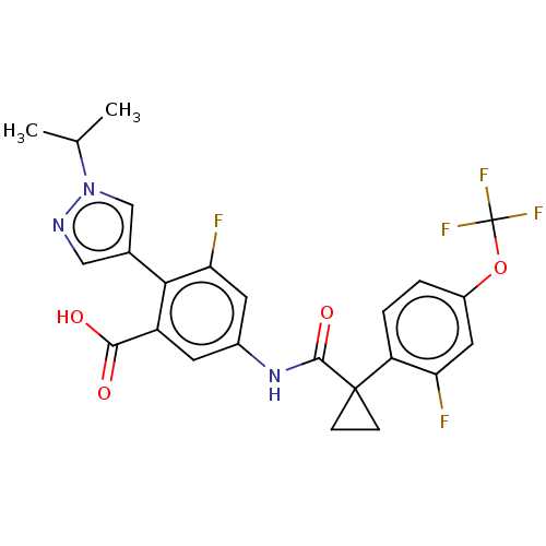 Chemical structure of BindingDB Monomer ID 614731
