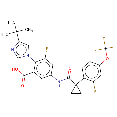 Chemical structure of BindingDB Monomer ID 614733
