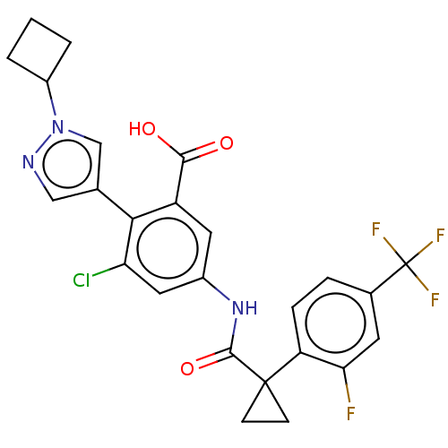 Chemical structure of BindingDB Monomer ID 614742