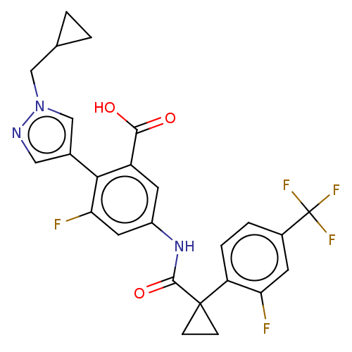 Chemical structure of BindingDB Monomer ID 614768