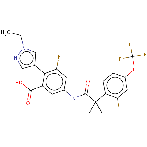 Chemical structure of BindingDB Monomer ID 614781