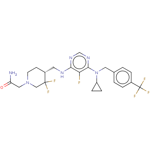 Chemical structure of BindingDB Monomer ID 614819