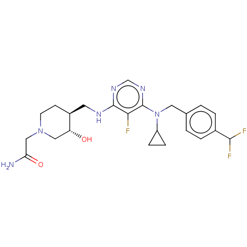 Chemical structure of BindingDB Monomer ID 614881
