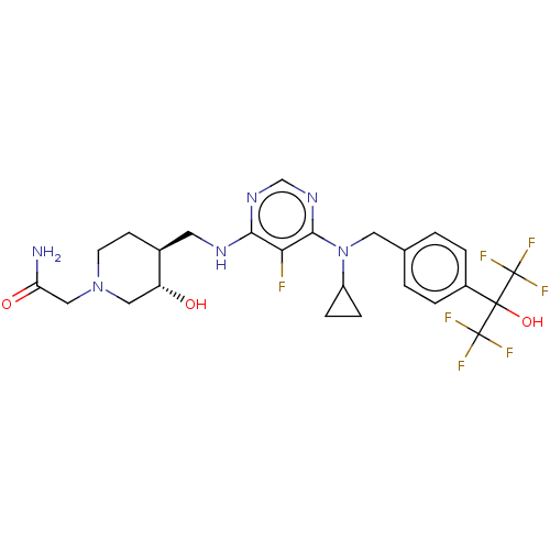 Chemical structure of BindingDB Monomer ID 614895