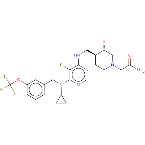 Chemical structure of BindingDB Monomer ID 614899