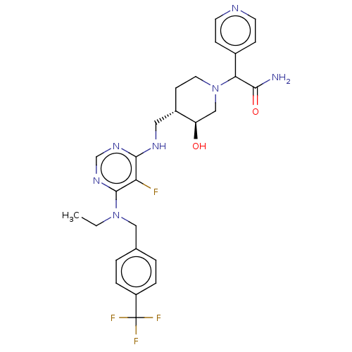 Chemical structure of BindingDB Monomer ID 614905