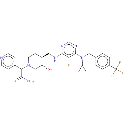 Chemical structure of BindingDB Monomer ID 614906