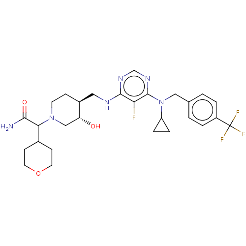 Chemical structure of BindingDB Monomer ID 614915
