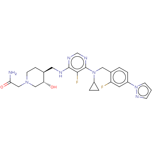 Chemical structure of BindingDB Monomer ID 614920