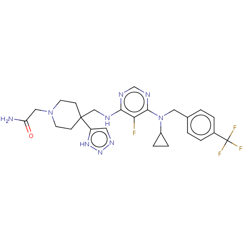Chemical structure of BindingDB Monomer ID 614929