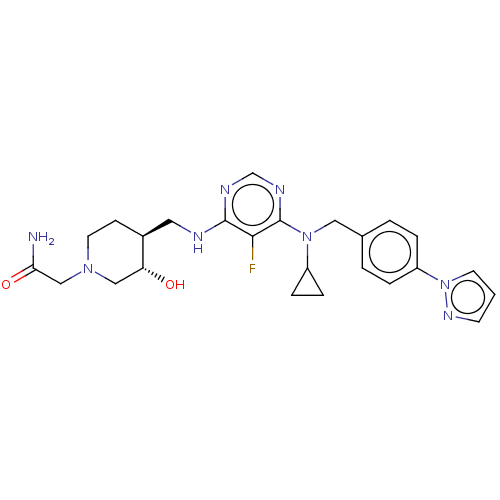 Chemical structure of BindingDB Monomer ID 614930