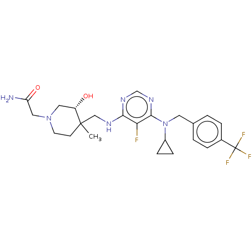 Chemical structure of BindingDB Monomer ID 614937